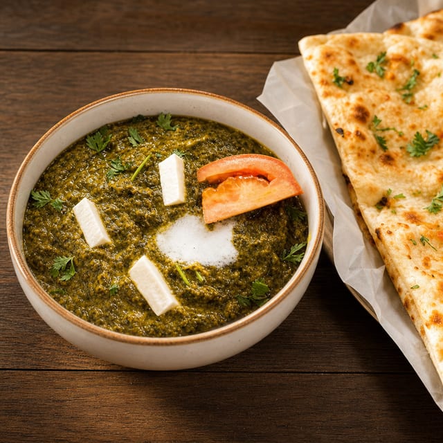 Saag Paneer.
