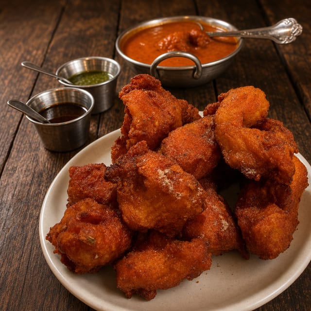Fish Pakora.