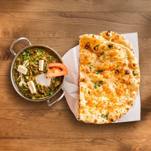 Saag Paneer.
