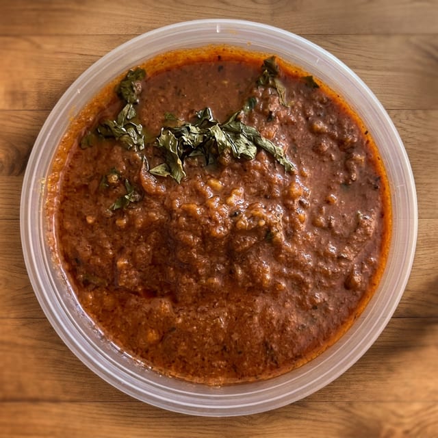 Lamb Vindaloo.