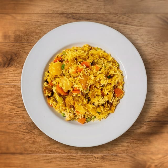 Vegetable Biryani.